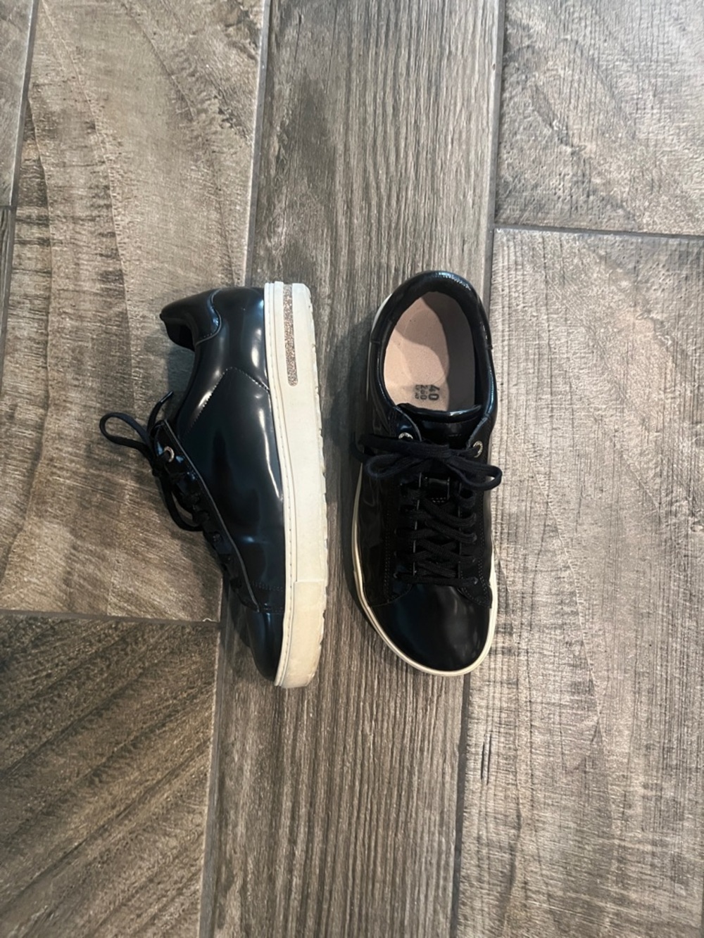 Birkenstock Bayfield black Patent leather Low-Top Sneakers